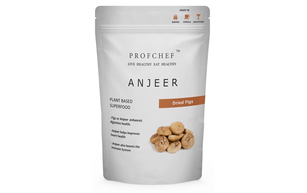 Profchef Anjeer (Dried Figs)    Pack  500 grams
